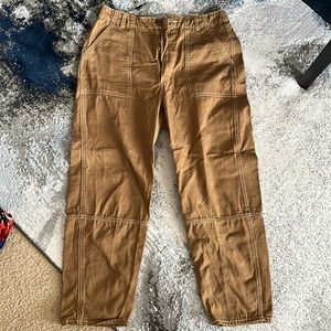 DARK TAN CARGO PANTS